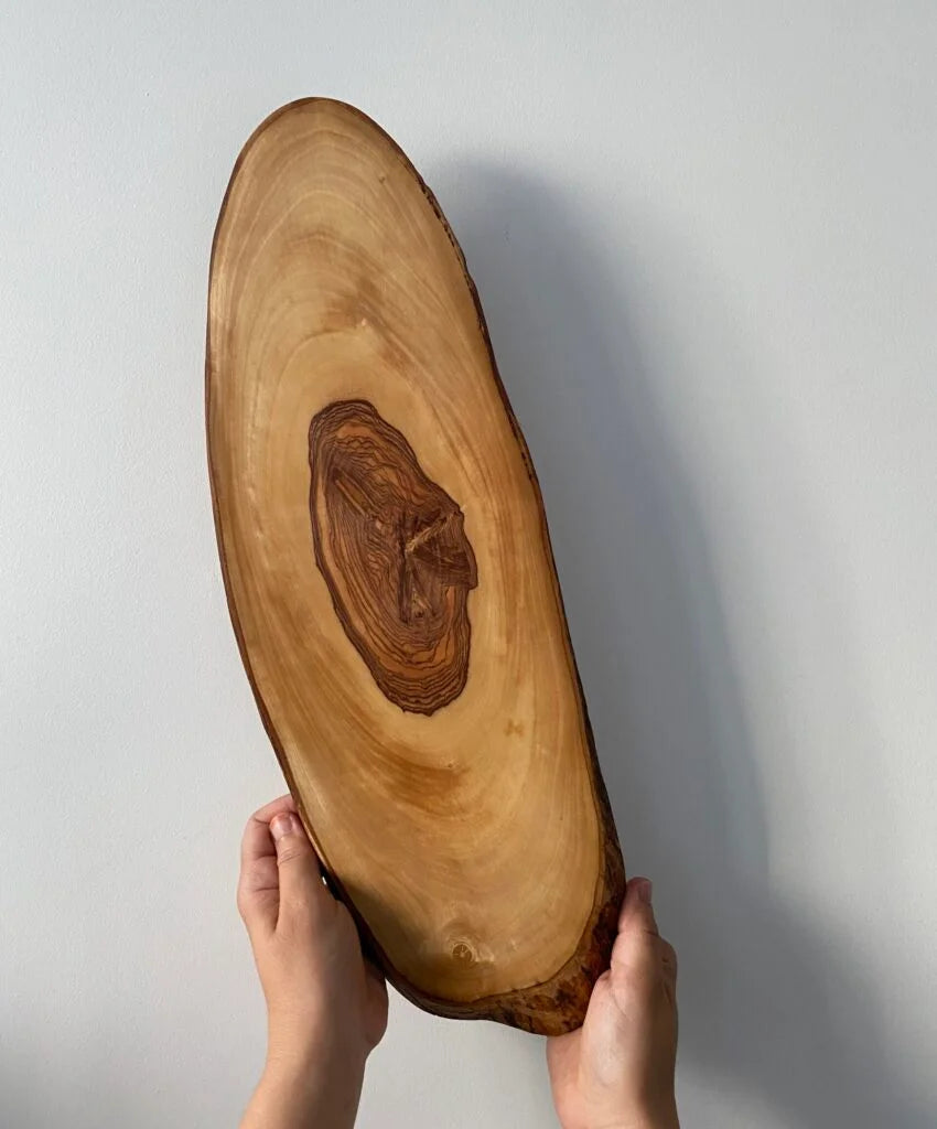 Planche à découper en bois d'olivier