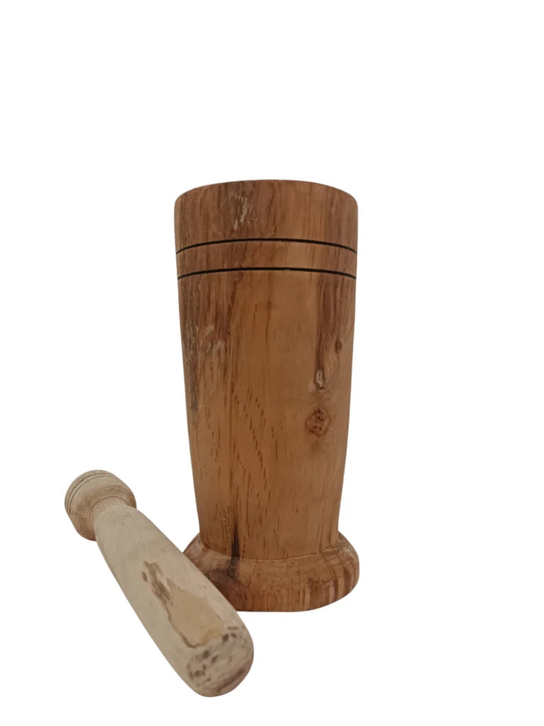 Grand mortier à Zviti en bois d'olivier